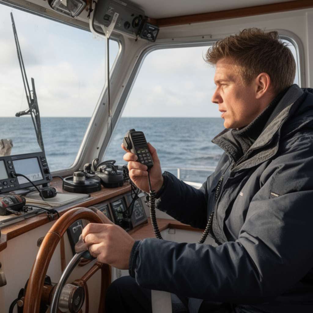 Marine VHF Antenna for private boats and yachts